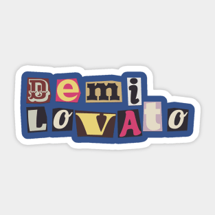 Demi Lovato Sticker